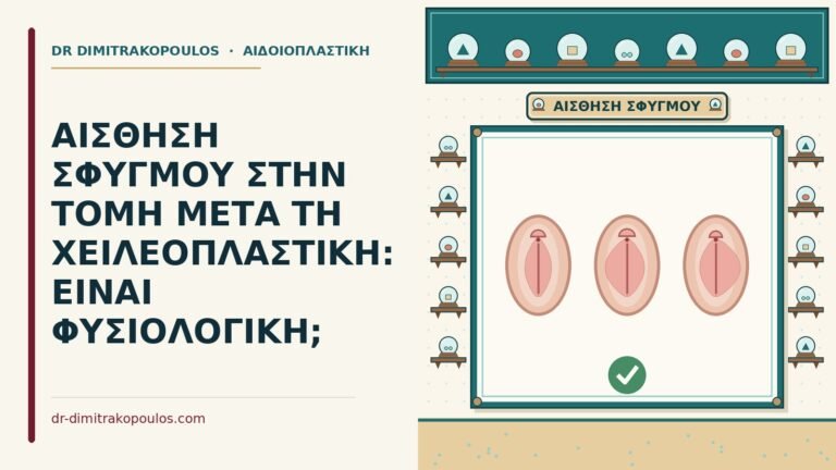 αίσθηση σφυγμού στην τομή