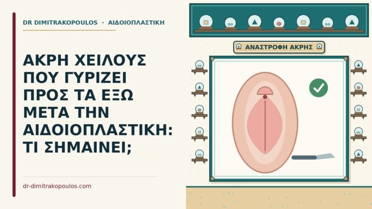 άκρη χείλους που γυρίζει