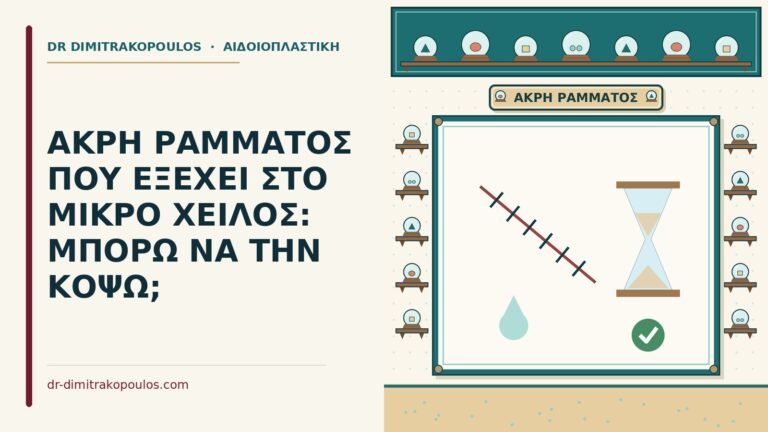 άκρη ράμματος που εξέχει