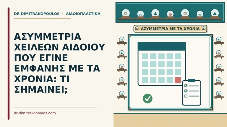 ασυμμετρία χειλέων αιδοίου