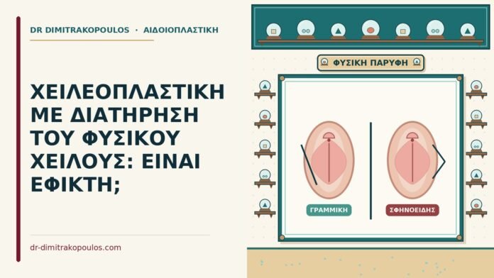 ΧΕΙΛΕΟΠΛΑΣΤΙΚΗ ΜΕ ΔΙΑΤΗΡΗΣΗ ΤΟΥ ΦΥΣΙΚΟΥ ΧΕΙΛΟΥΣ: ΕΙΝΑΙ ΕΦΙΚΤΗ; διατήρηση του φυσικού χείλους