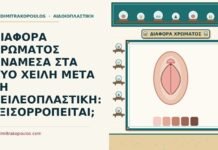 ΔΙΑΦΟΡΑ ΧΡΩΜΑΤΟΣ ΑΝΑΜΕΣΑ ΣΤΑ ΔΥΟ ΧΕΙΛΗ ΜΕΤΑ ΤΗ ΧΕΙΛΕΟΠΛΑΣΤΙΚΗ: ΕΞΙΣΟΡΡΟΠΕΙΤΑΙ; διαφορά χρώματος στα χείλη