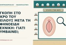 εγκοπή στο άκρο του χείλους