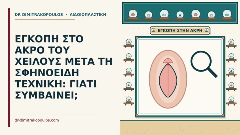 εγκοπή στο άκρο του χείλους