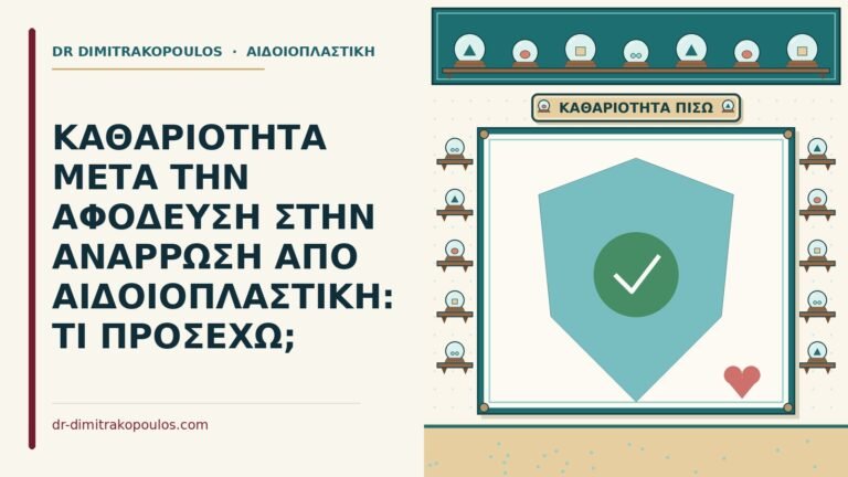 καθαριότητα μετά την αφόδευση