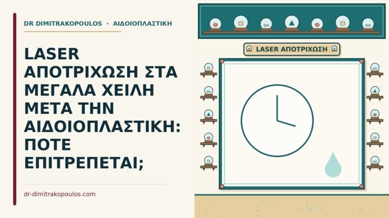 laser αποτρίχωση στα μεγάλα χείλη