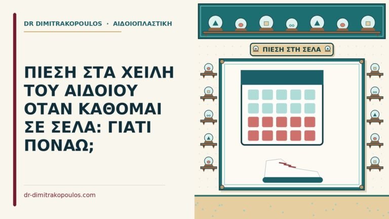 πίεση στα χείλη του αιδοίου