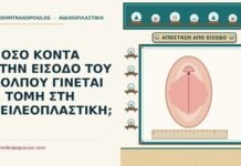 ΠΟΣΟ ΚΟΝΤΑ ΣΤΗΝ ΕΙΣΟΔΟ ΤΟΥ ΚΟΛΠΟΥ ΓΙΝΕΤΑΙ Η ΤΟΜΗ ΣΤΗ ΧΕΙΛΕΟΠΛΑΣΤΙΚΗ; είσοδο του κόλπου