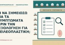ΤΙ ΝΑ ΣΗΜΕΙΩΣΩ ΓΙΑ ΤΑ ΣΥΜΠΤΩΜΑΤΑ ΠΡΙΝ ΤΗΝ ΑΞΙΟΛΟΓΗΣΗ ΓΙΑ ΧΕΙΛΕΟΠΛΑΣΤΙΚΗ; συμπτώματα πριν την αξιολόγηση