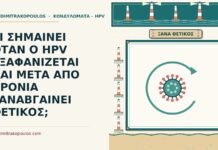 ΤΙ ΣΗΜΑΙΝΕΙ ΟΤΑΝ Ο HPV ΕΞΑΦΑΝΙΖΕΤΑΙ ΚΑΙ ΜΕΤΑ ΑΠΟ ΧΡΟΝΙΑ ΞΑΝΑΒΓΑΙΝΕΙ ΘΕΤΙΚΟΣ; ξαναβγαίνει θετικός