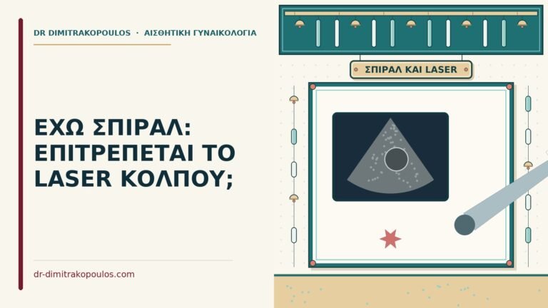 laser κόλπου με σπιράλ