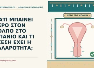 νερό στον κόλπο στο μπάνιο