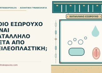 εσώρουχο μετά από χειλεοπλαστική