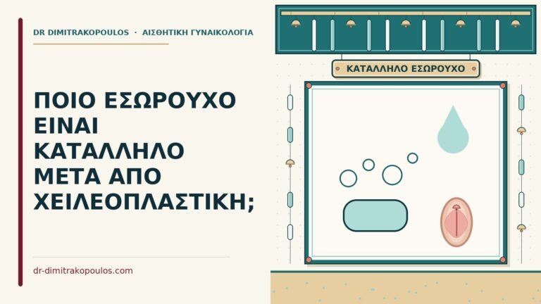 εσώρουχο μετά από χειλεοπλαστική
