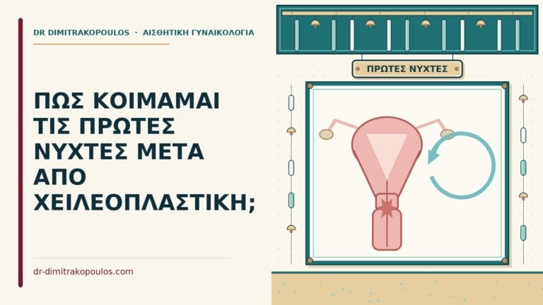 ύπνος μετά από χειλεοπλαστική