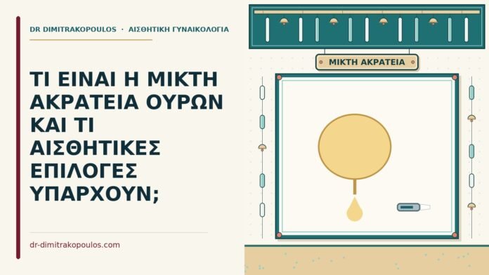 ΤΙ ΕΙΝΑΙ Η ΜΙΚΤΗ ΑΚΡΑΤΕΙΑ ΟΥΡΩΝ ΚΑΙ ΤΙ ΑΙΣΘΗΤΙΚΕΣ ΕΠΙΛΟΓΕΣ ΥΠΑΡΧΟΥΝ; η μικτή ακράτεια ούρων