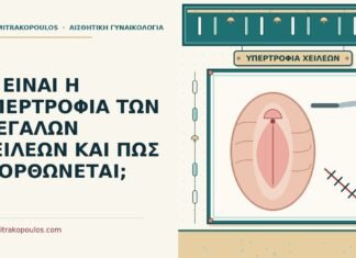 η υπερτροφία των μεγάλων χειλέων