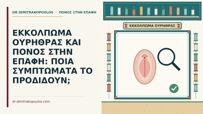 ΕΚΚΟΛΠΩΜΑ ΟΥΡΗΘΡΑΣ ΚΑΙ ΠΟΝΟΣ ΣΤΗΝ ΕΠΑΦΗ: ΠΟΙΑ ΣΥΜΠΤΩΜΑΤΑ ΤΟ ΠΡΟΔΙΔΟΥΝ; εκκόλπωμα ουρήθρας