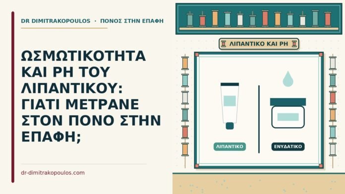 ΩΣΜΩΤΙΚΟΤΗΤΑ ΚΑΙ PH ΤΟΥ ΛΙΠΑΝΤΙΚΟΥ: ΓΙΑΤΙ ΜΕΤΡΑΝΕ ΣΤΟΝ ΠΟΝΟ ΣΤΗΝ ΕΠΑΦΗ; ωσμωτικότητα και pH του λιπαντικού