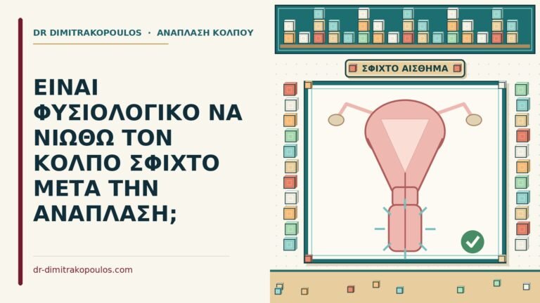 κόλπος σφιχτός μετά την ανάπλαση