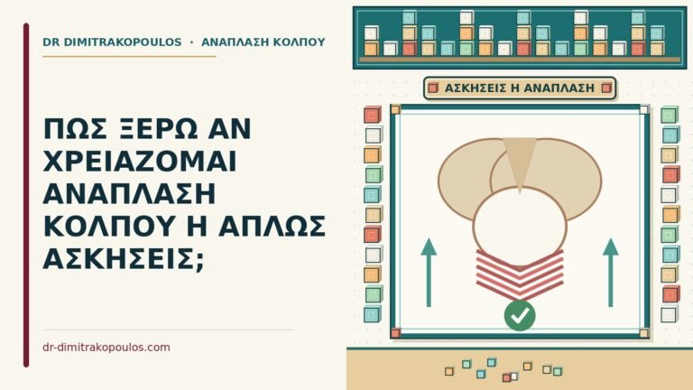 ανάπλαση κόλπου ή απλώς ασκήσεις