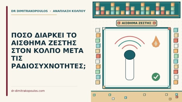 αίσθημα ζέστης στον κόλπο