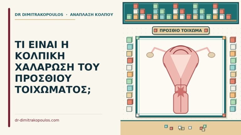 χαλάρωση του πρόσθιου τοιχώματος