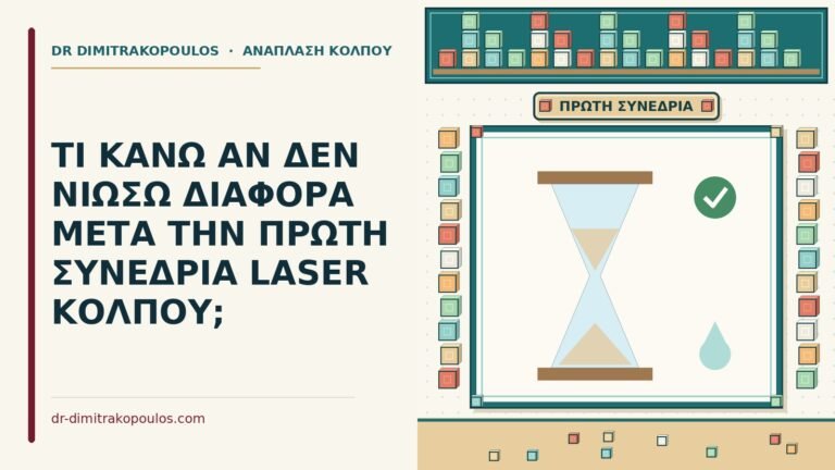 πρώτη συνεδρία laser κόλπου