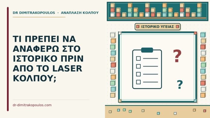 ιστορικό πριν από το laser κόλπου