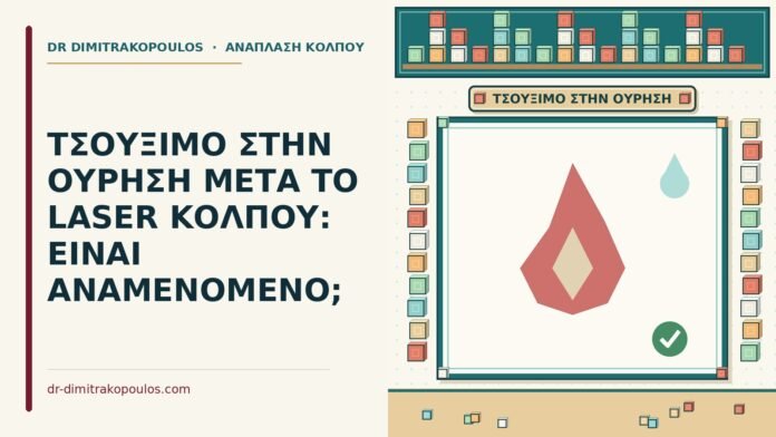 ΤΣΟΥΞΙΜΟ ΣΤΗΝ ΟΥΡΗΣΗ ΜΕΤΑ ΤΟ LASER ΚΟΛΠΟΥ: ΕΙΝΑΙ ΑΝΑΜΕΝΟΜΕΝΟ; τσούξιμο στην ούρηση μετά το laser