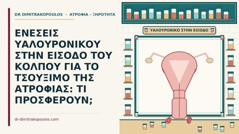 ενέσεις υαλουρονικού στην είσοδο του κόλπου