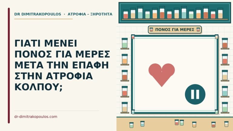 πόνος για μέρες μετά την επαφή