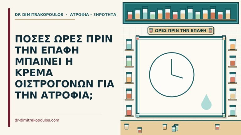 κρέμα οιστρογόνων πριν την επαφή