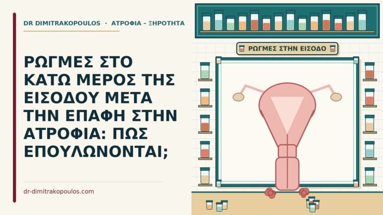 ρωγμές στο κάτω μέρος της εισόδου