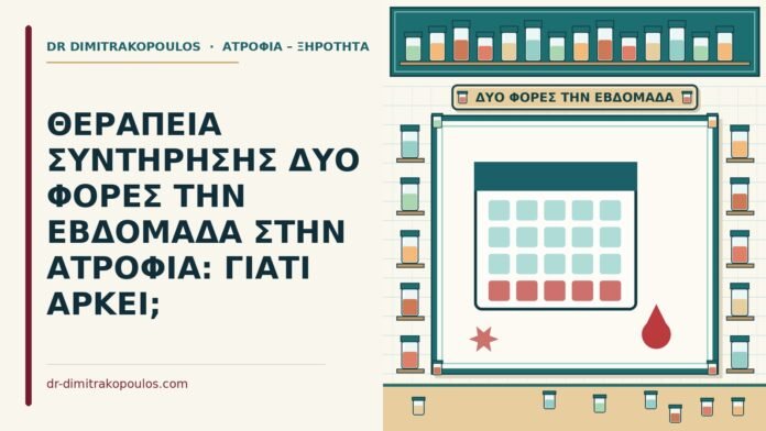 θεραπεία συντήρησης στην ατροφία