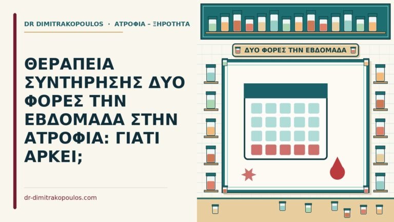 θεραπεία συντήρησης στην ατροφία