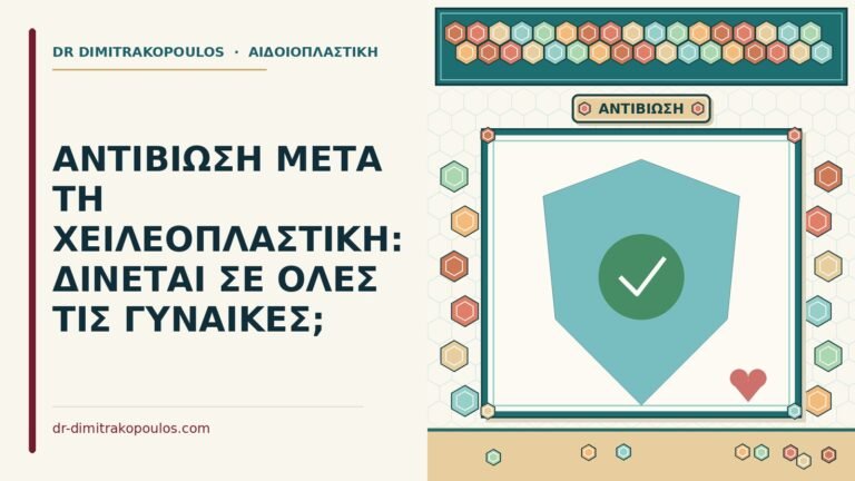 αντιβίωση μετά τη χειλεοπλαστική