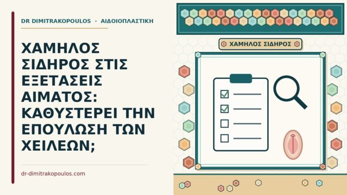 ΧΑΜΗΛΟΣ ΣΙΔΗΡΟΣ ΣΤΙΣ ΕΞΕΤΑΣΕΙΣ ΑΙΜΑΤΟΣ: ΚΑΘΥΣΤΕΡΕΙ ΤΗΝ ΕΠΟΥΛΩΣΗ ΤΩΝ ΧΕΙΛΕΩΝ; χαμηλός σίδηρος