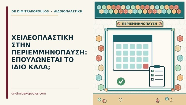 χειλεοπλαστική στην περιεμμηνόπαυση