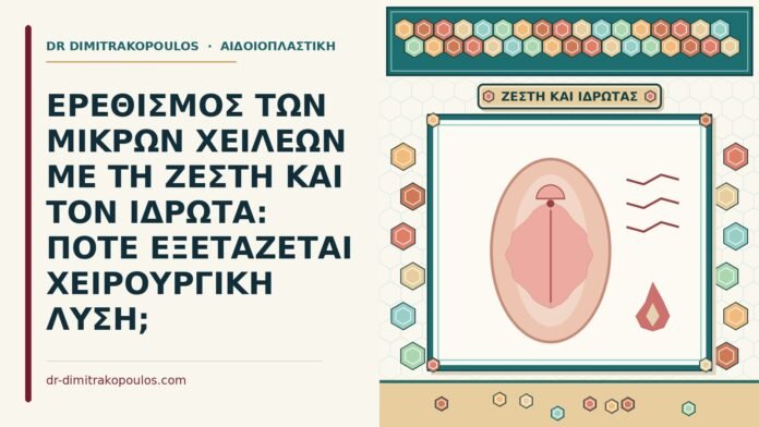 ερεθισμός των μικρών χειλέων