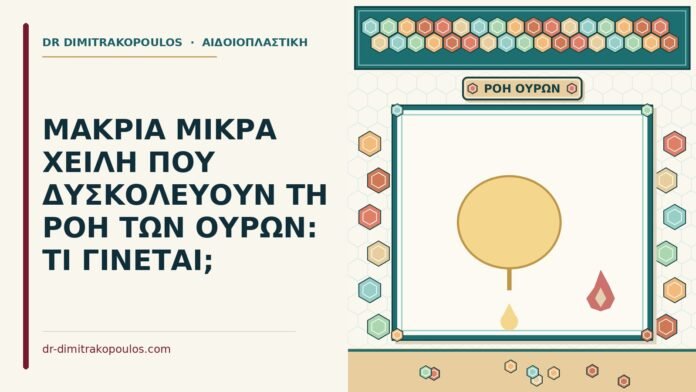 ΜΑΚΡΙΑ ΜΙΚΡΑ ΧΕΙΛΗ ΠΟΥ ΔΥΣΚΟΛΕΥΟΥΝ ΤΗ ΡΟΗ ΤΩΝ ΟΥΡΩΝ: ΤΙ ΓΙΝΕΤΑΙ; ροή των ούρων