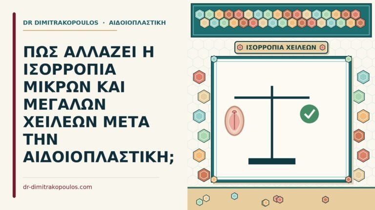 ισορροπία μικρών και μεγάλων χειλέων