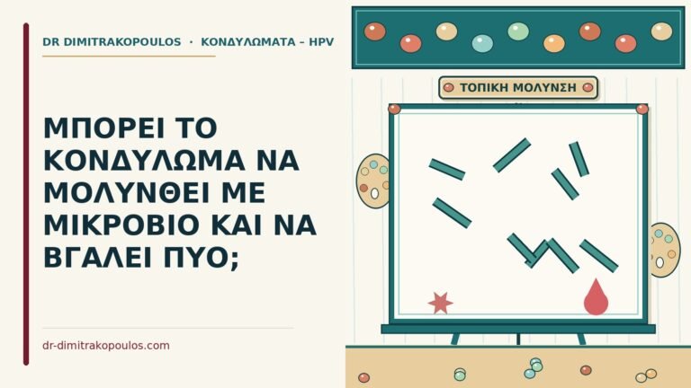 μολυνθεί με μικρόβιο