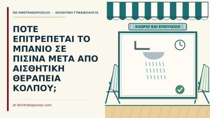 ΠΟΤΕ ΕΠΙΤΡΕΠΕΤΑΙ ΤΟ ΜΠΑΝΙΟ ΣΕ ΠΙΣΙΝΑ ΜΕΤΑ ΑΠΟ ΑΙΣΘΗΤΙΚΗ ΘΕΡΑΠΕΙΑ ΚΟΛΠΟΥ; πισίνα