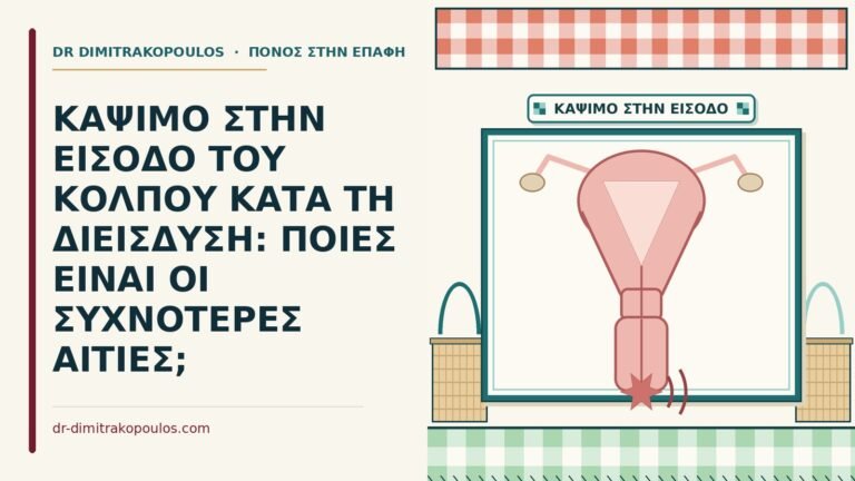 κάψιμο στην είσοδο