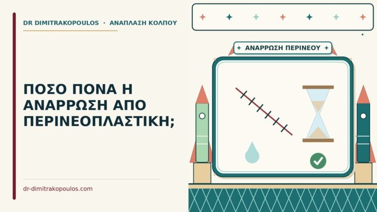 ανάρρωση από περινεοπλαστική