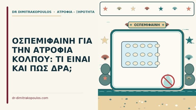 οσπεμιφαίνη για την ατροφία κόλπου