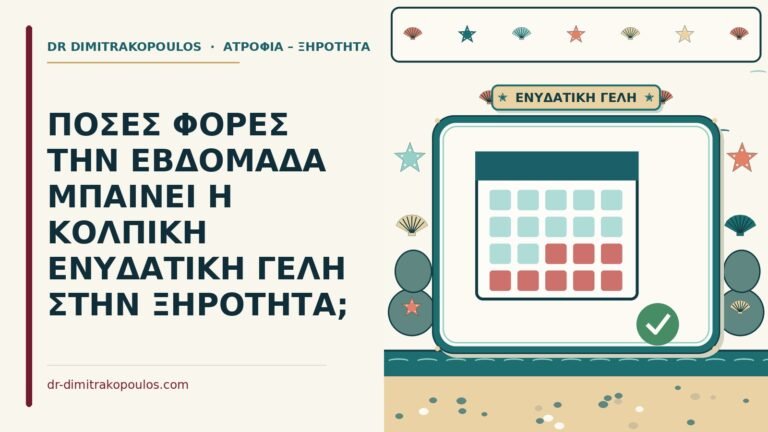 κολπική ενυδατική γέλη στην ξηρότητα