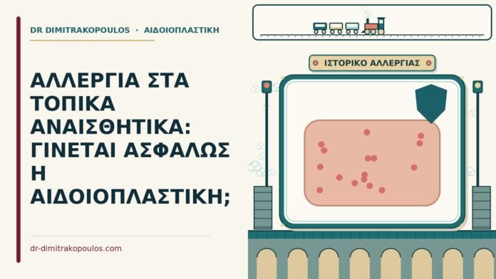 ΑΛΛΕΡΓΙΑ ΣΤΑ ΤΟΠΙΚΑ ΑΝΑΙΣΘΗΤΙΚΑ: ΓΙΝΕΤΑΙ ΑΣΦΑΛΩΣ Η ΑΙΔΟΙΟΠΛΑΣΤΙΚΗ; αλλεργία στα τοπικά αναισθητικά