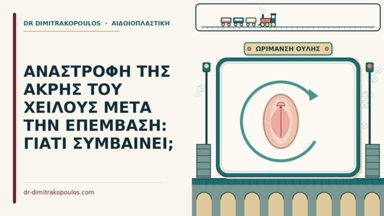 αναστροφή της άκρης του χείλους